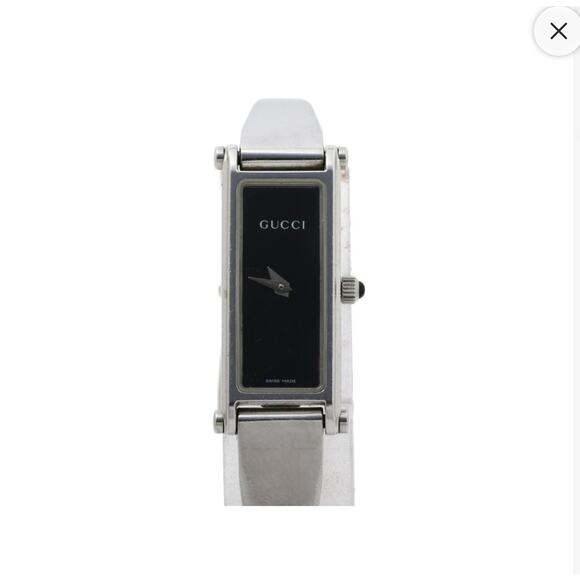 Gucci Gucci 1500L Stainless Steel Quartz Bangle Watch - Picture 1 of 8